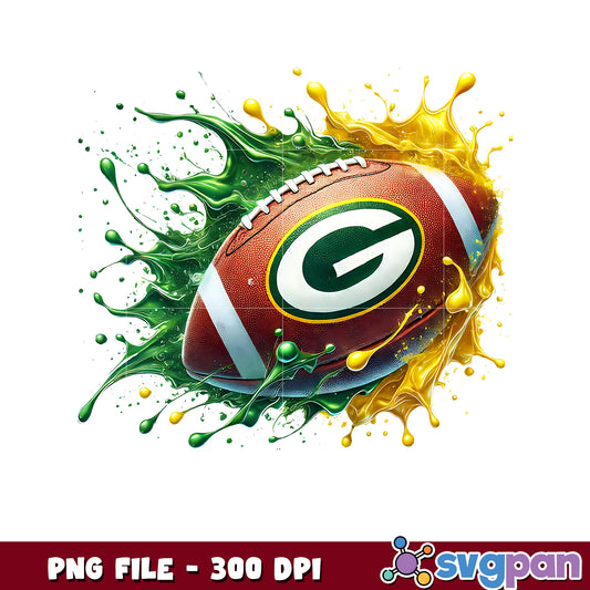 Green bay packers rugby ball png, nfl jerseys​​ png, nfl logo​​ png