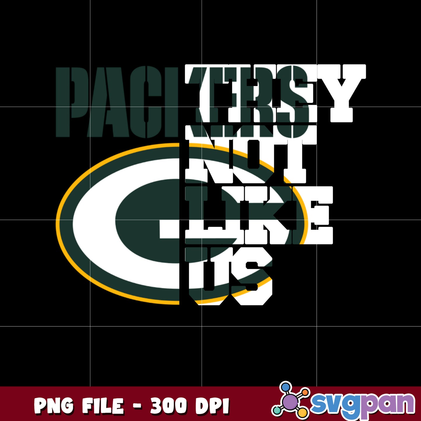 Green bay packers they not like us logo png, super bowl 2025 png, nfl teams helmet png