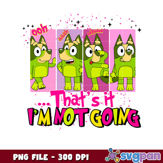 Green bluey png, bluey christmas png, merry christmas png