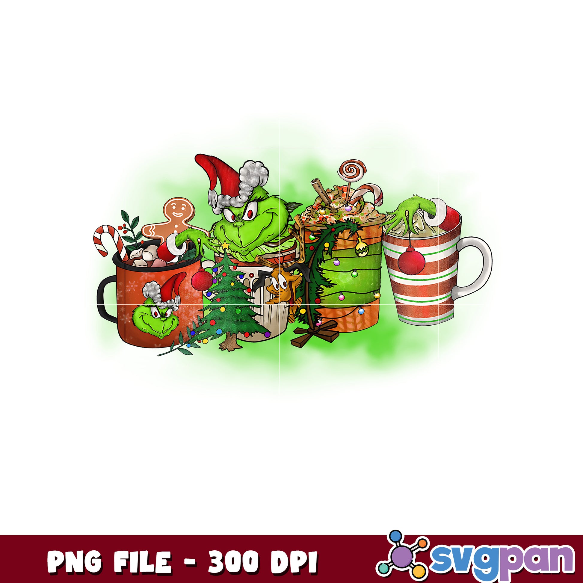 Green grinch design png, the grinch​ png, funny grinch png