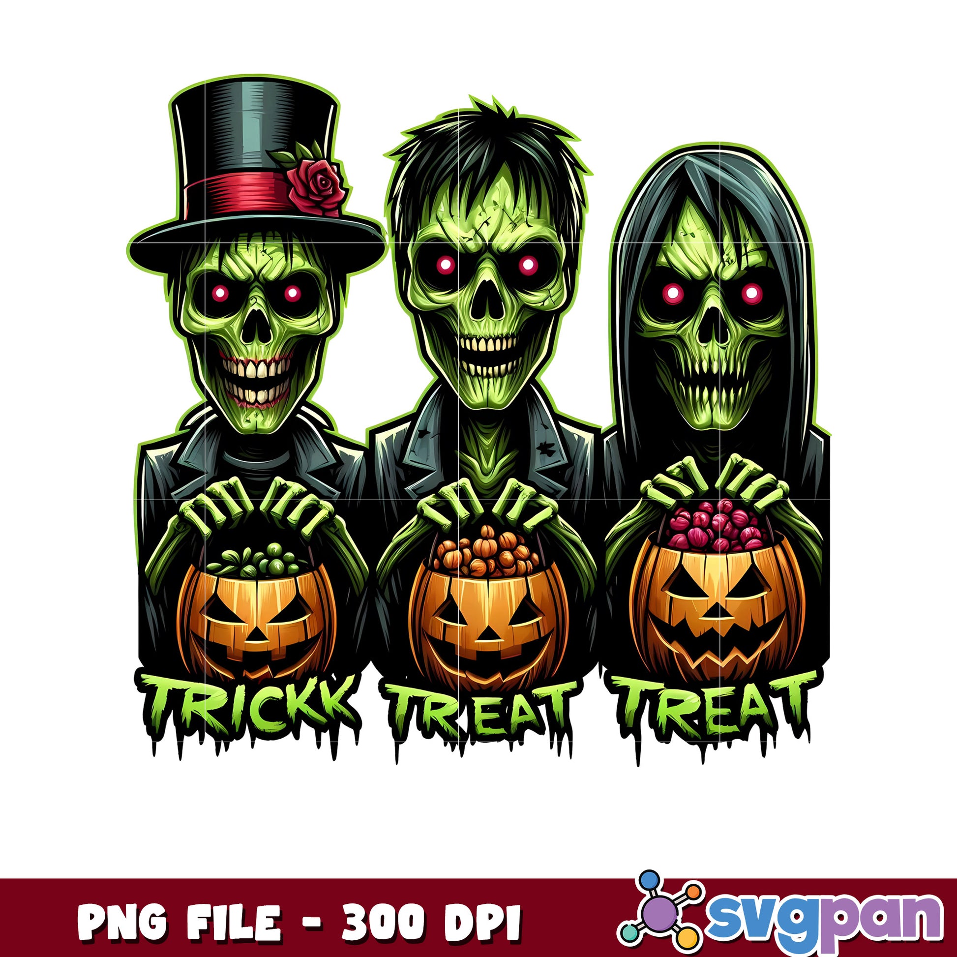 Green halloween skull png, halloween art png, halloween killers png'
