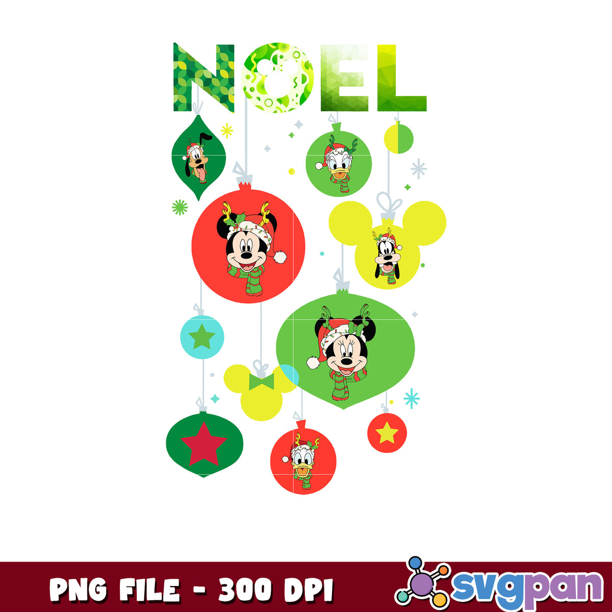 Green noel png, merry christmas​ png, holiday png