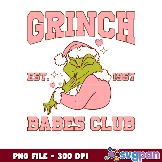 Grinch babes club png, grinch movie​ png, funny grinch png
