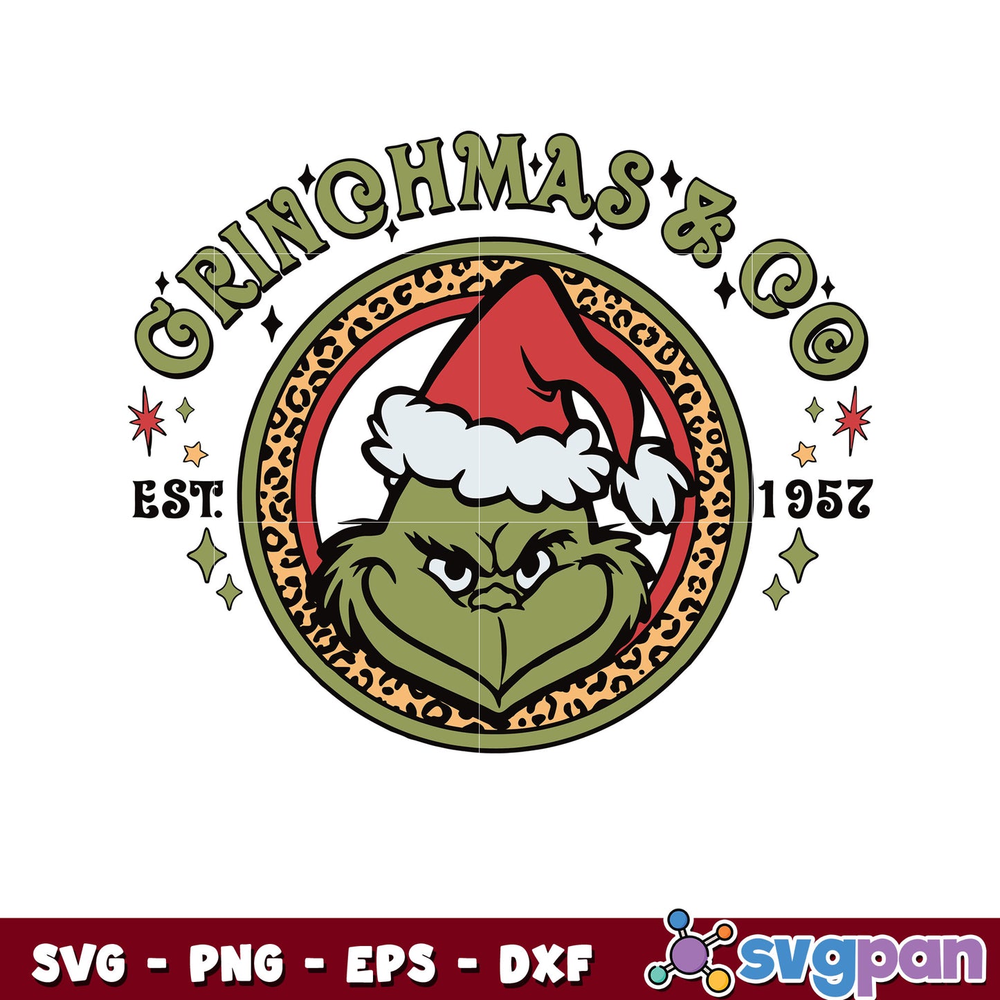 Grinch christmas and Co 1957 svg