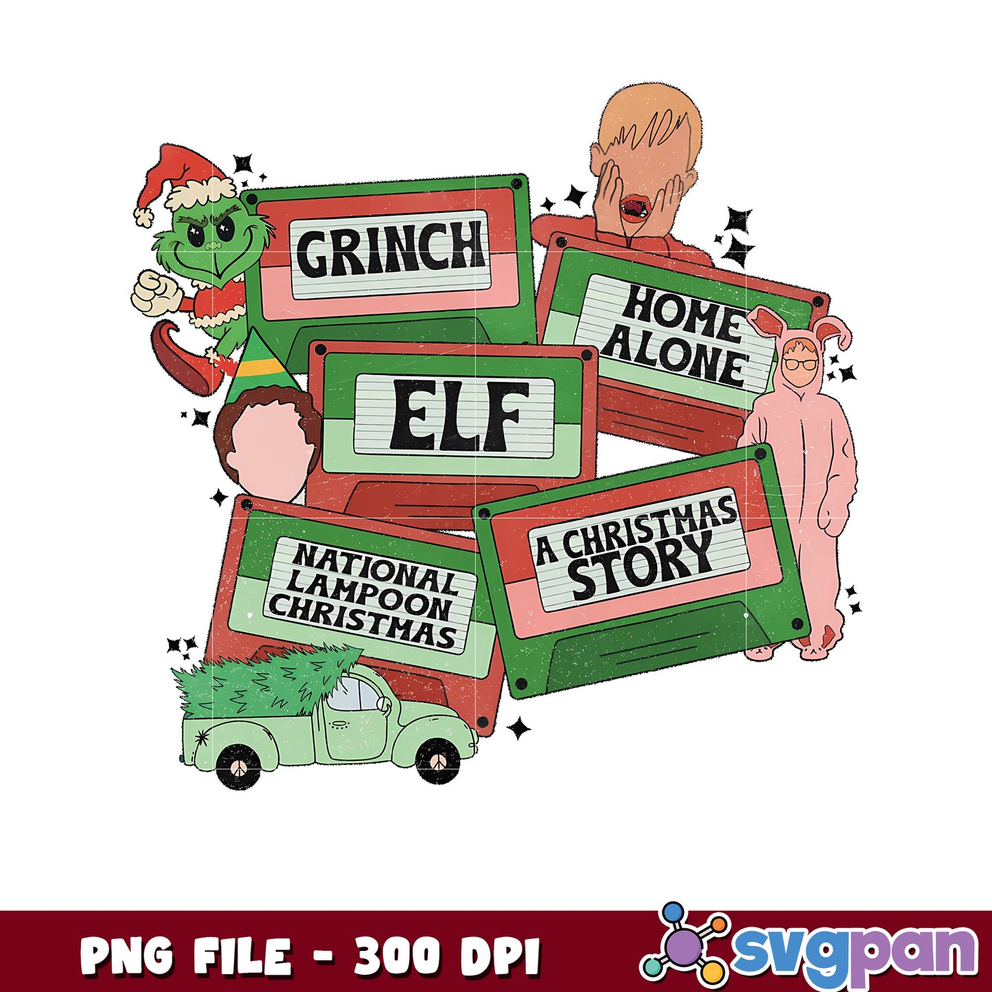 Grinch elf home alone png, grinch meme​ png, grinch song​ png