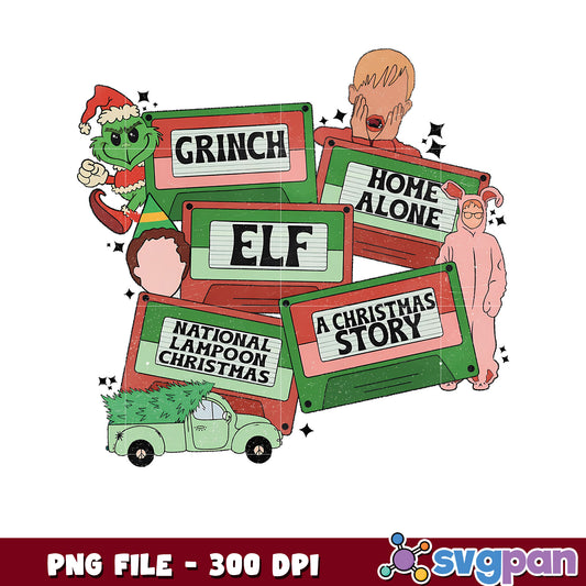 Grinch elf home alone png, grinch meme​ png, grinch song​ png