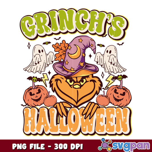 Grinch halloween head png, happy halloween​​ png, halloween​ toys png