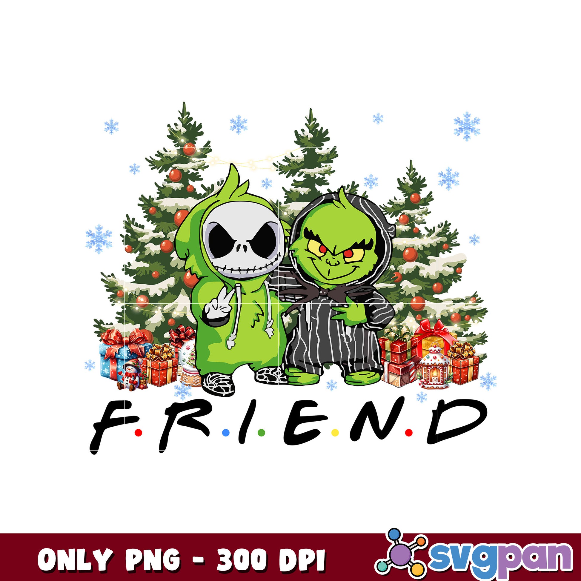 Grinch jack skellington christmas png