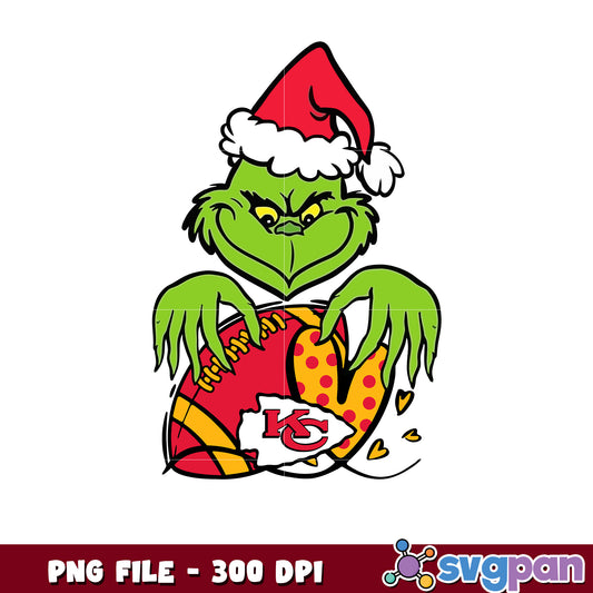 Grinch kansas city chiefs png, ginch nfl png, super bowl 2025 png