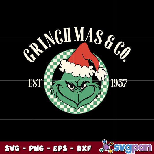 Grinchmas And Co Funny svg