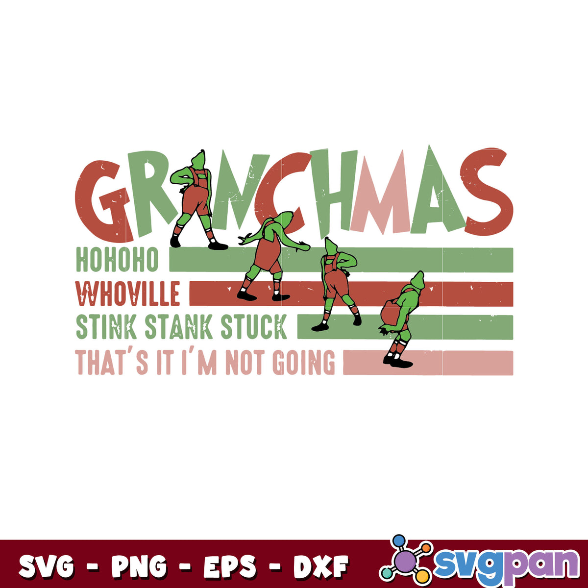 Grinchmas Hohoho Whoville svg