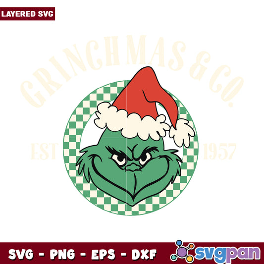 Grinchmas and co svg, christmas season svg, new year grinch svg