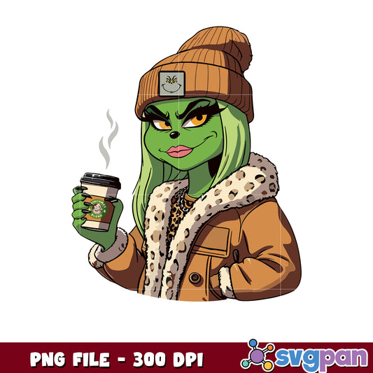 Grinchmas blend png, christmas png, cartoon characters​ ​png