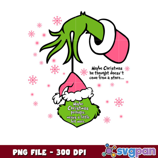 Grinchmas png, grinch 2025​ png, winter season png