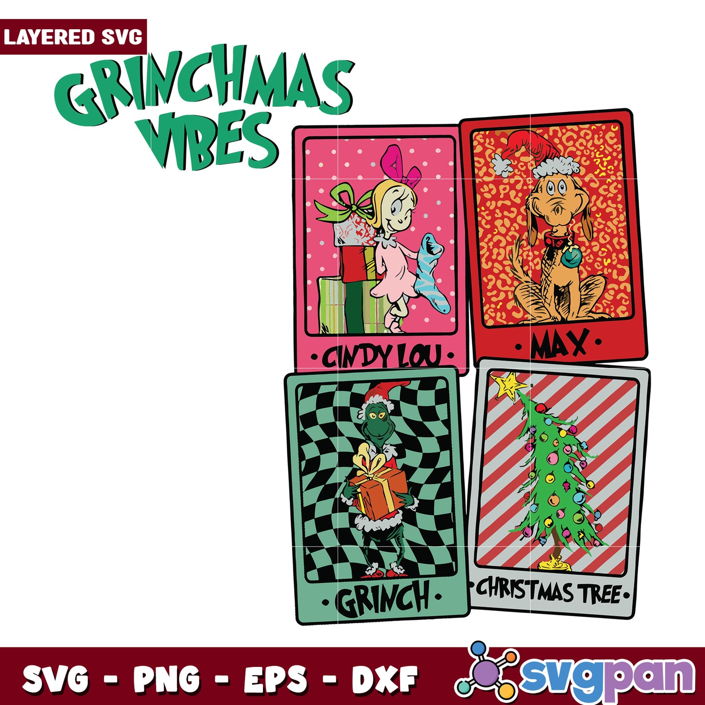 Grinchmas vibess svg, grinch image svg, funny svg