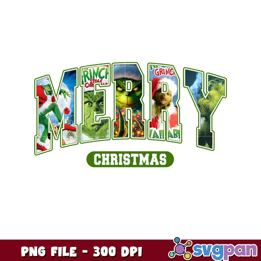 Grinch merry christmas logo png, christmas  cartoons png, christmas tree png