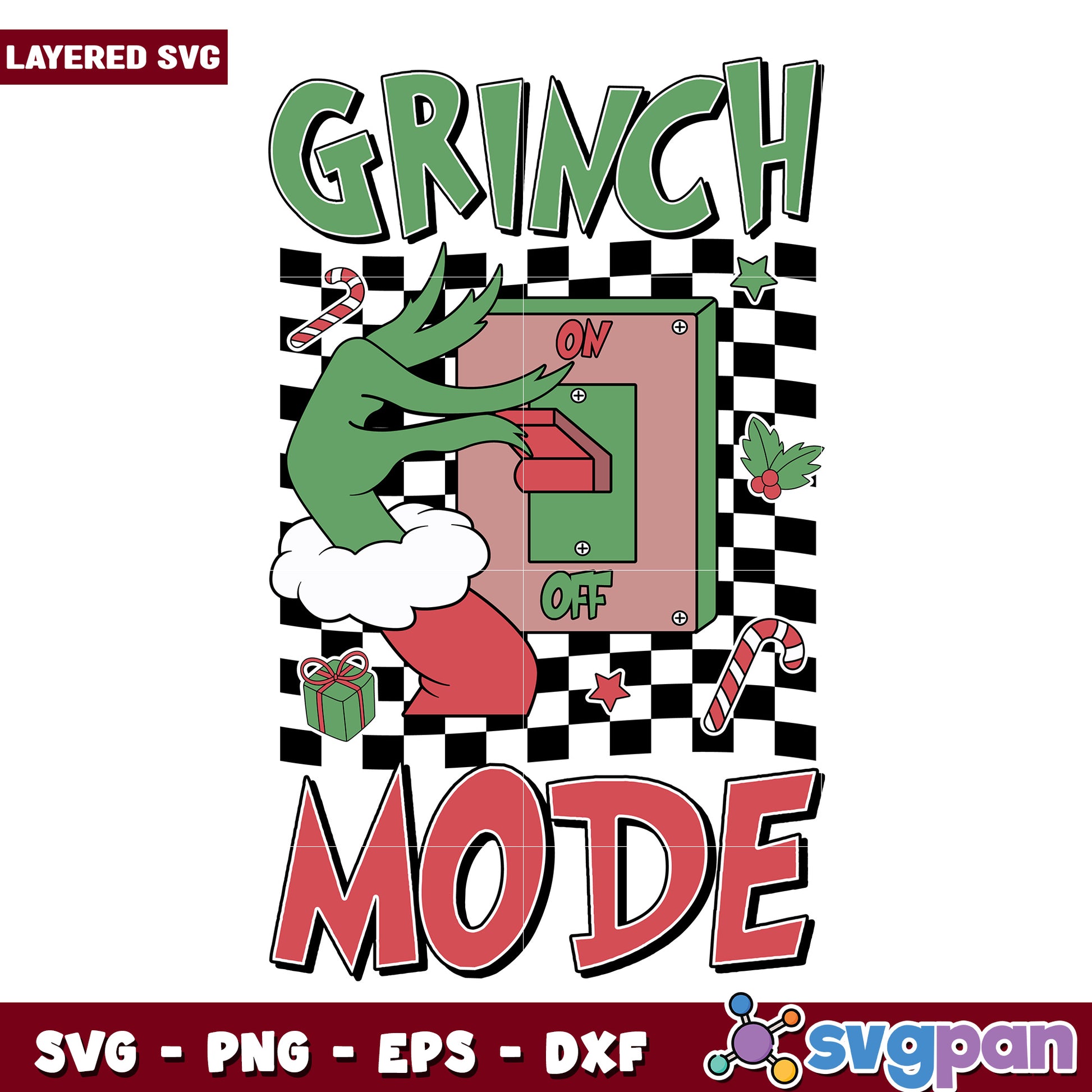 Grinch mode svg, christmas sotry svg, the grinch svg
