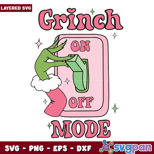 Grinch mode svg, grinchmas svg, the grinch svg
