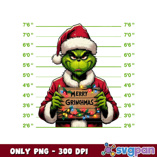 Grinch santa hat merry grinchmas png