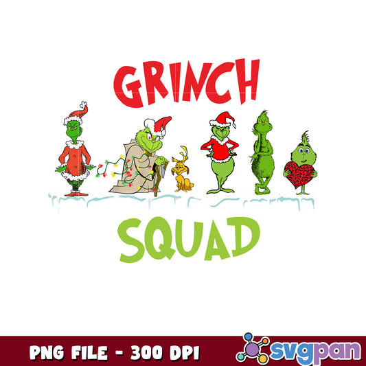 Grinch squad png, blue grinch png, grinch cartoon​ ​png
