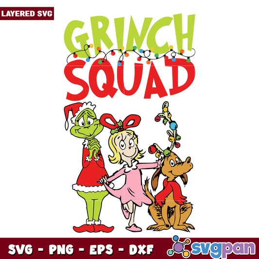 Grinch squad svg, christmas toys svg, the grinch 2 svg