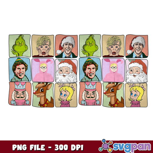 Grinch x home alone png bundle