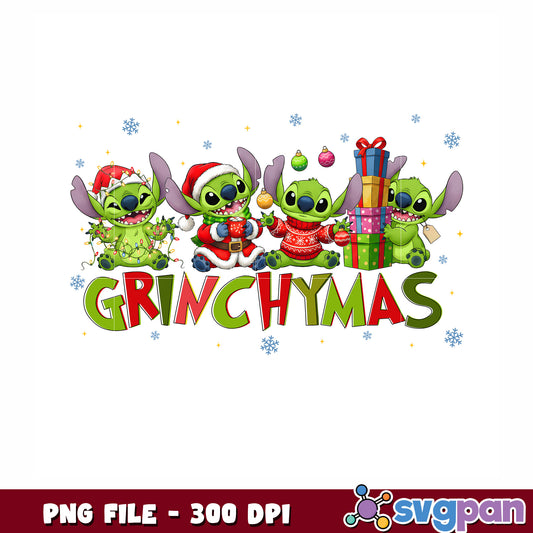 Grinchymas png, colorul chirstmas png, happy christmas png