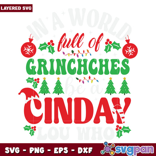 Grinchy world svg, christmas cartoons svg, green grinch svg