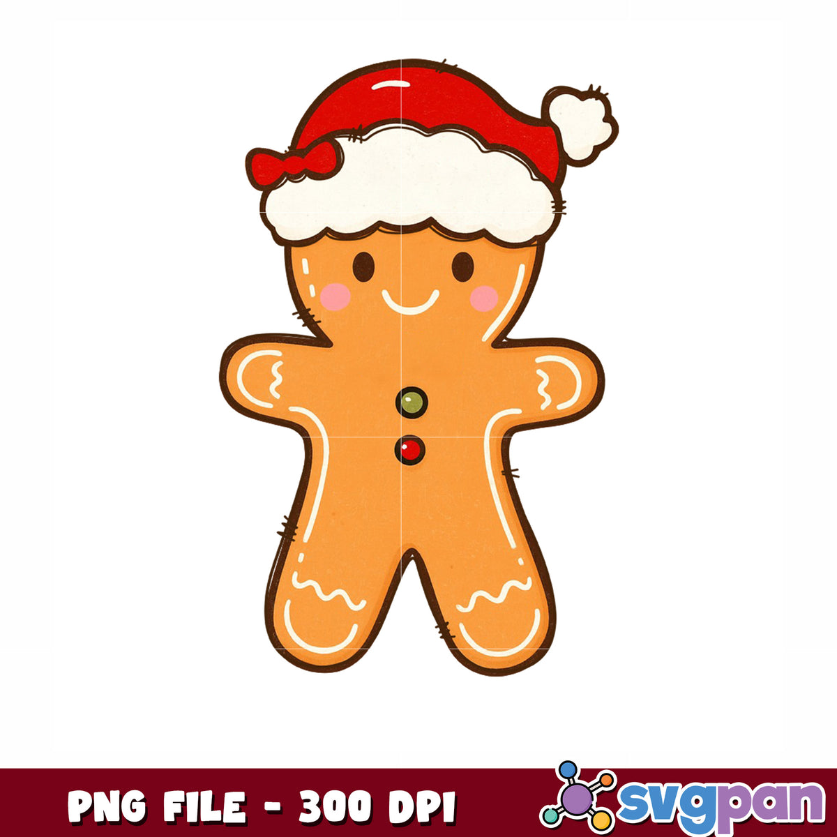 Gringer cookie design png, christmas cartoons png, christmas decor png