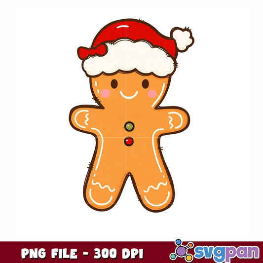 Gringer cookie design png, christmas cartoons png, christmas decor png
