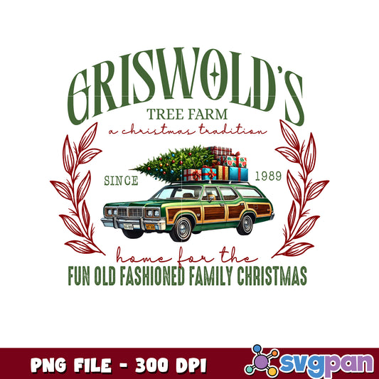 Griswold's tree farm png, spirit christmas png, last christmas ​png