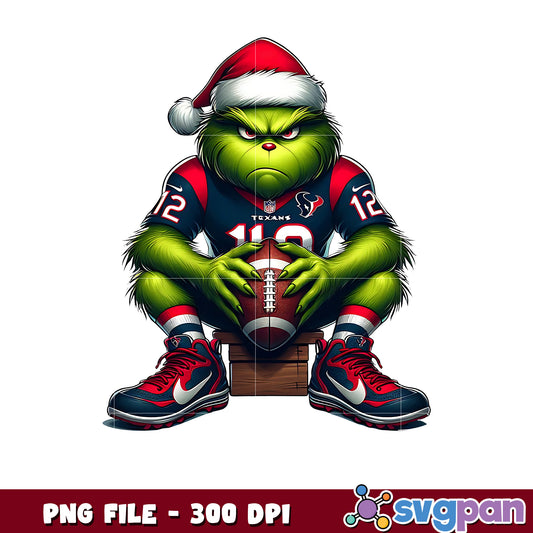 Grumpy houston texans grinch png, nfl finals png, grinch texans png