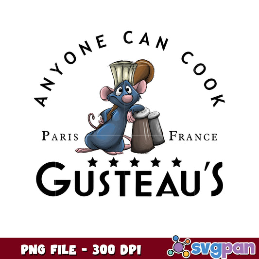Gusteau's png, merry christmas​ png, holiday png