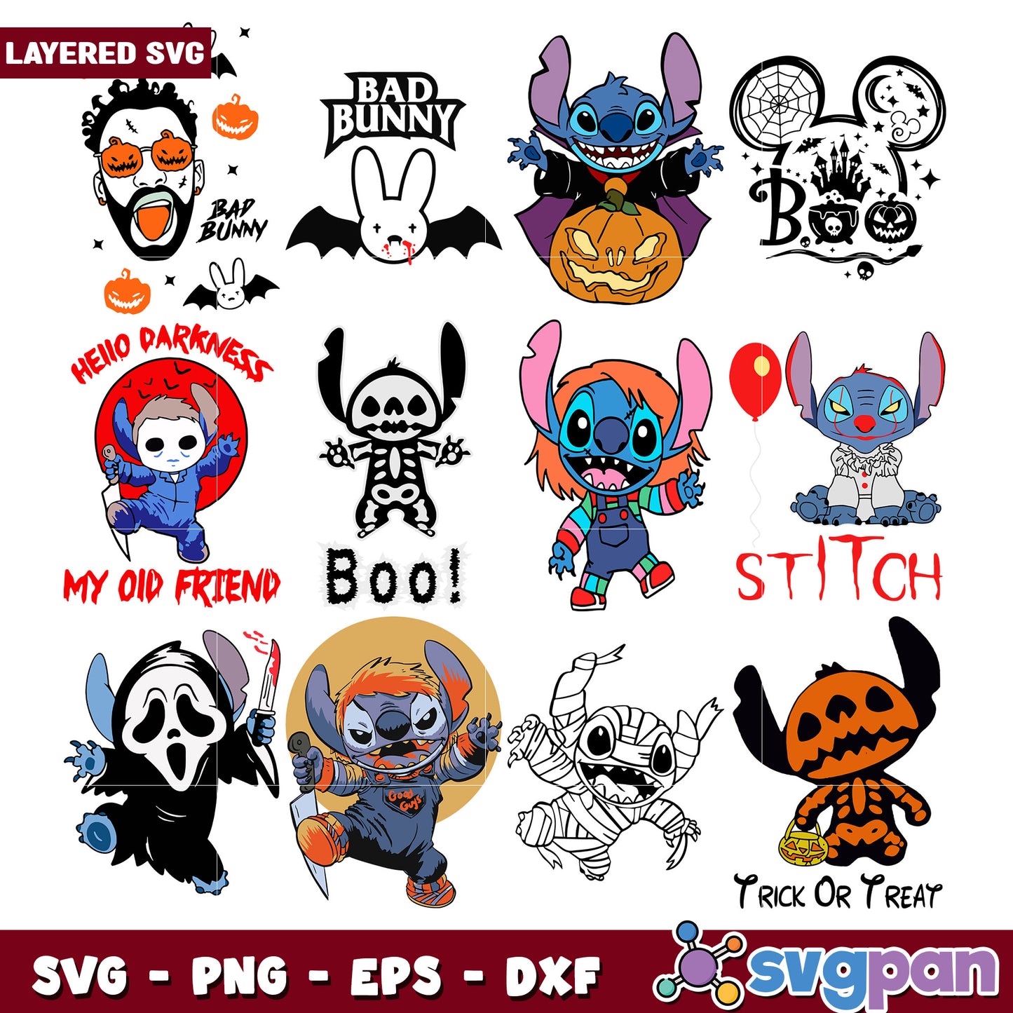 Halloween Bundle SVG for Fun Crafts and Designs