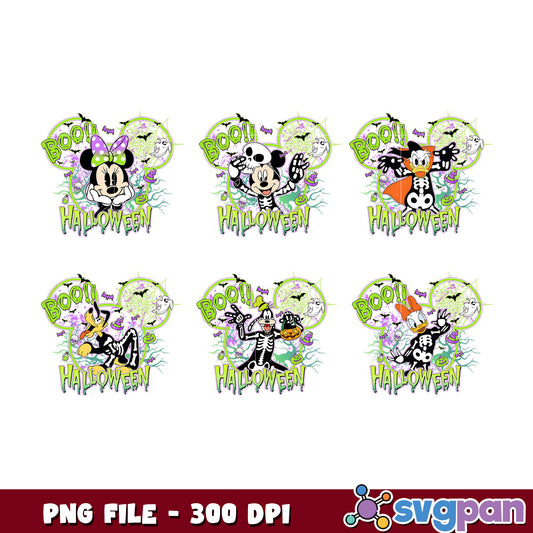 Halloween Character Bundle PNG for Festive Fun