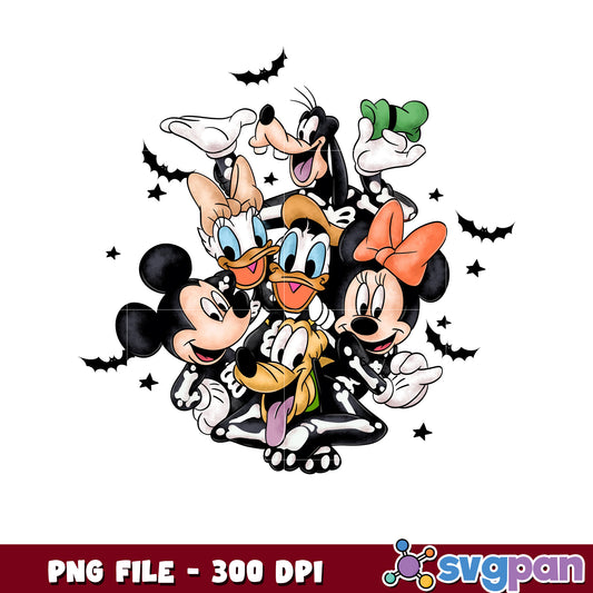 Halloween Mickey Mouse Friends PNG