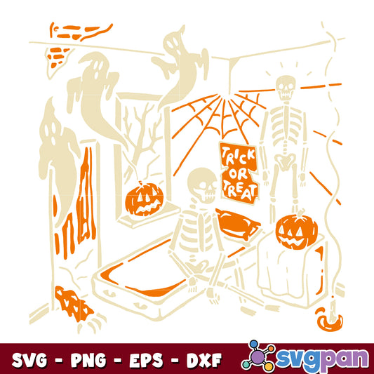 Halloween Party Horror svg