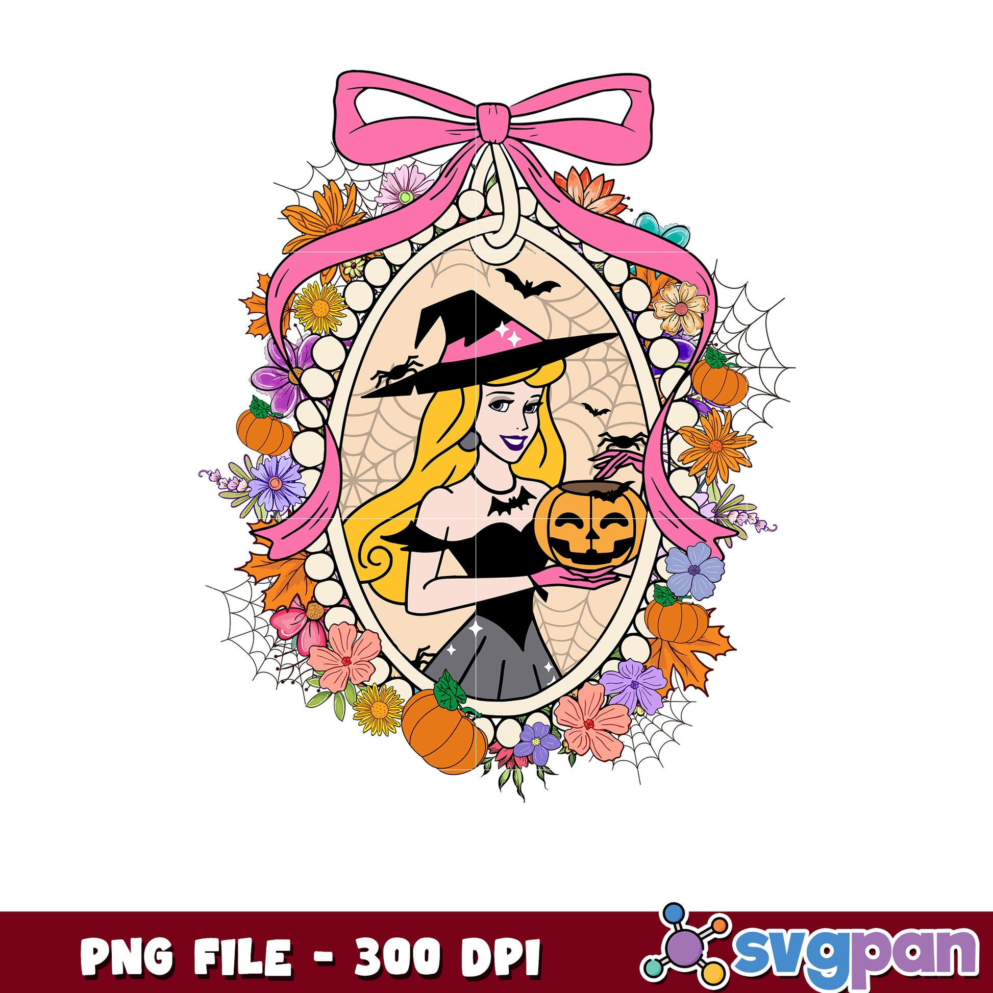 Halloween aurora png, halloween decorations png, halloween disney png
