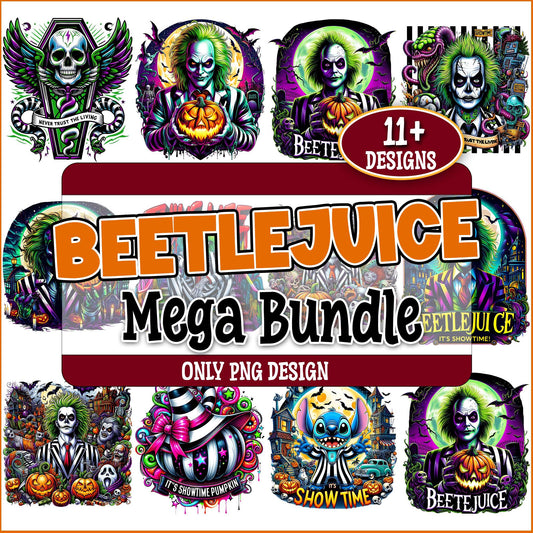 Halloween beetlejuice png bundle