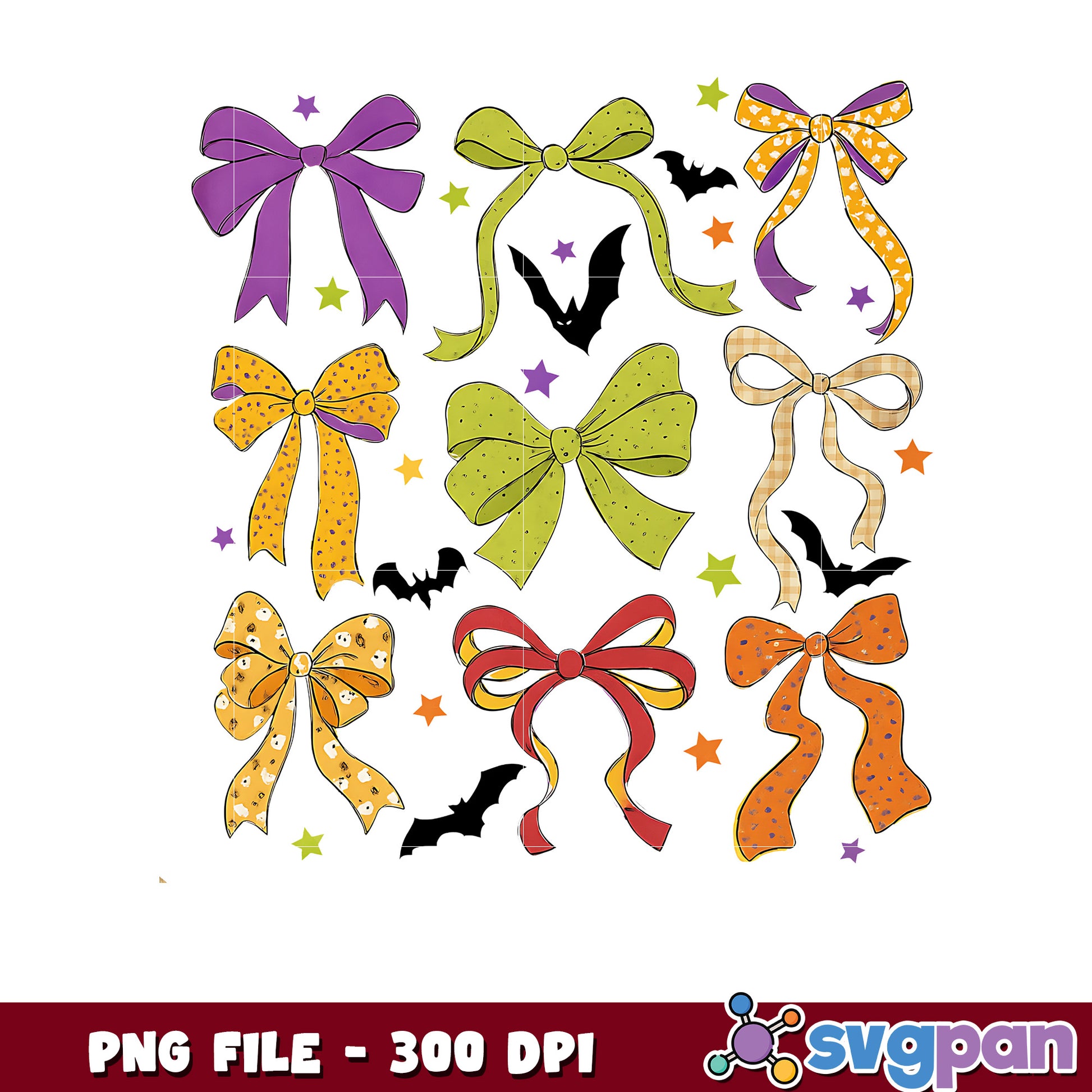 Halloween bowtie png, halloween season png, scary monster​ png