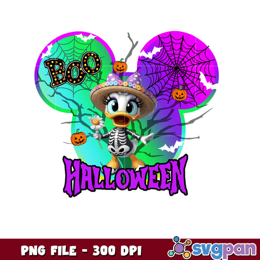 Halloween chibi daisy png, halloween background png, halloween candy png