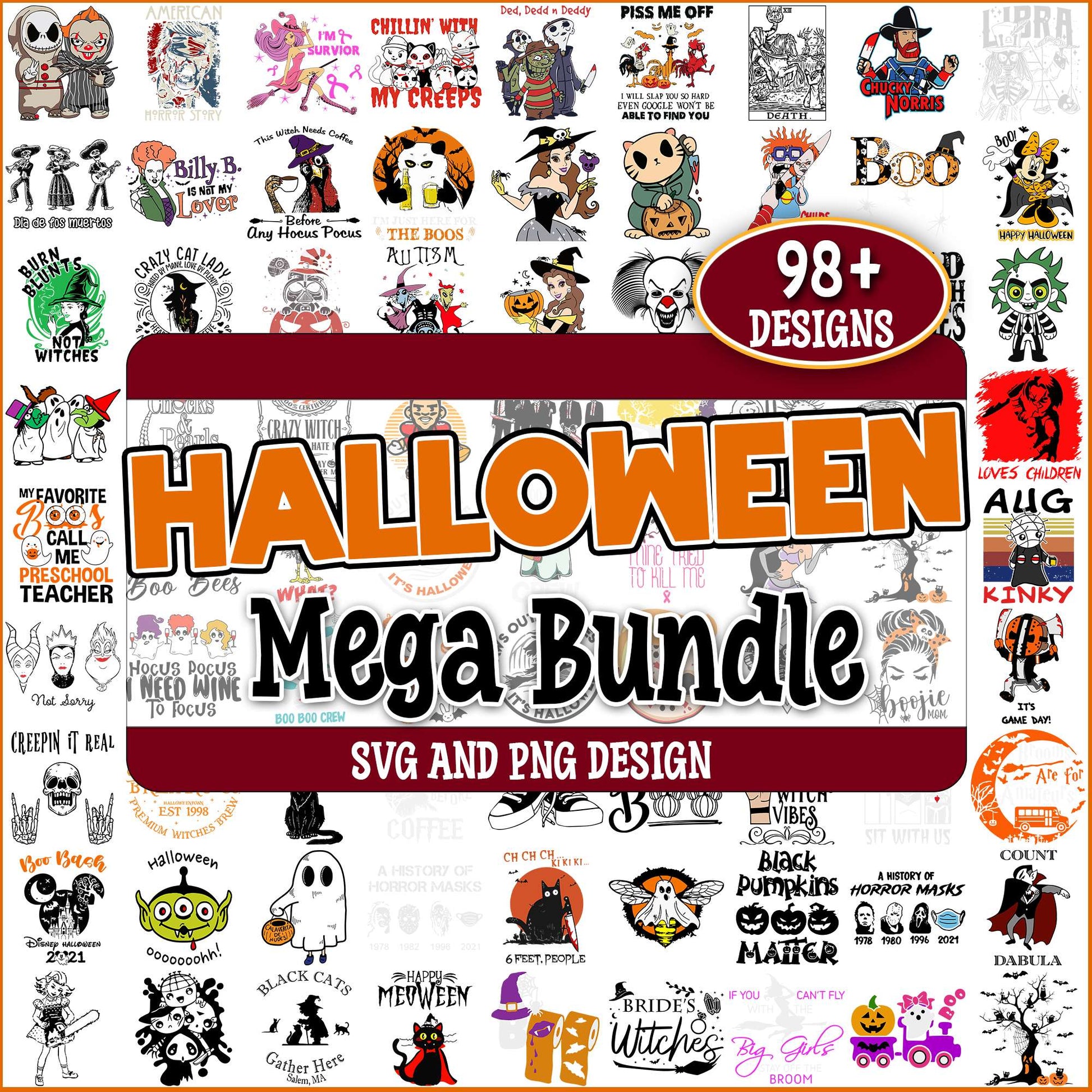 Halloween collections svg bundle