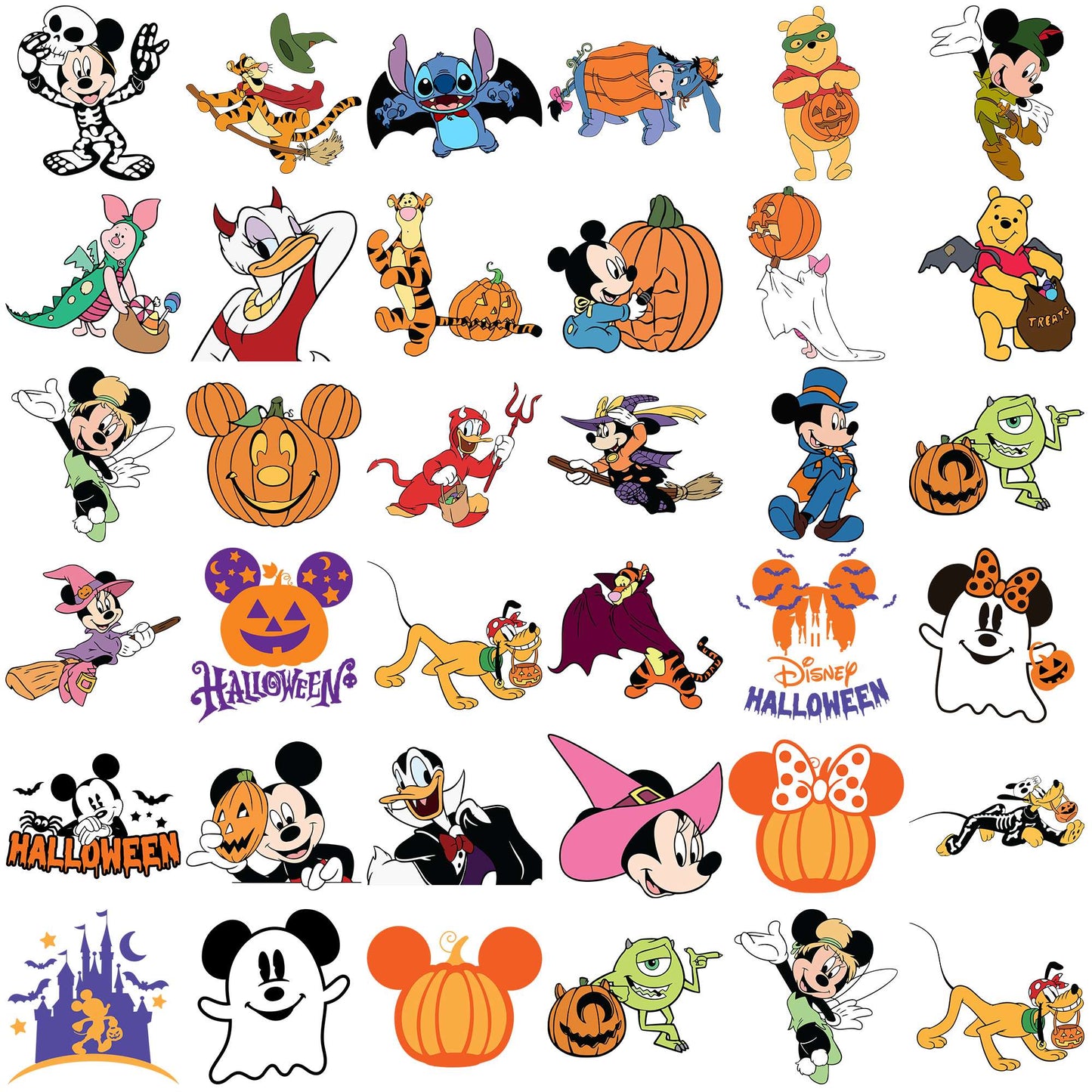 Halloween design disney svg bundle, halloween movies svg, disney tour svg