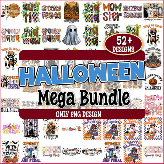 Halloween disney ver png bundle
