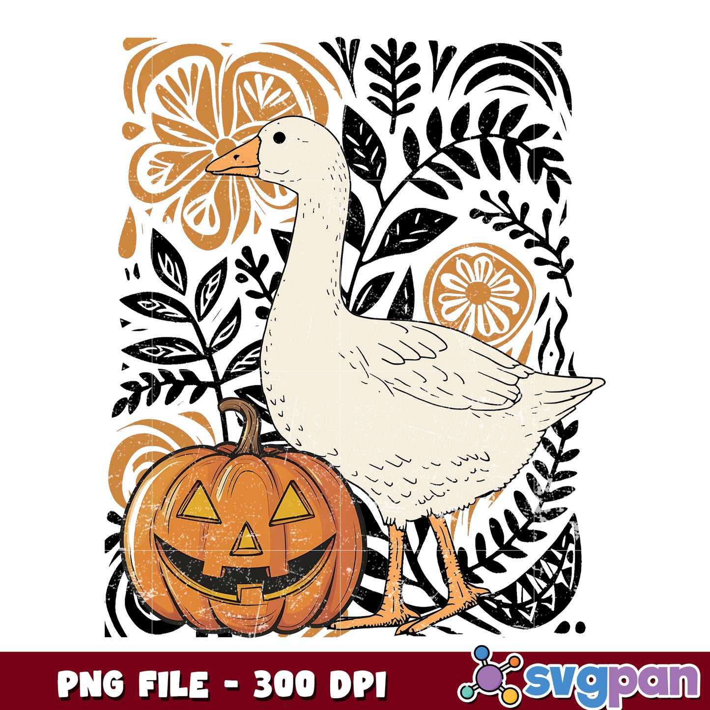 Halloween goose and pumpkin png, halloween costumes​ png, spirit halloween​ png