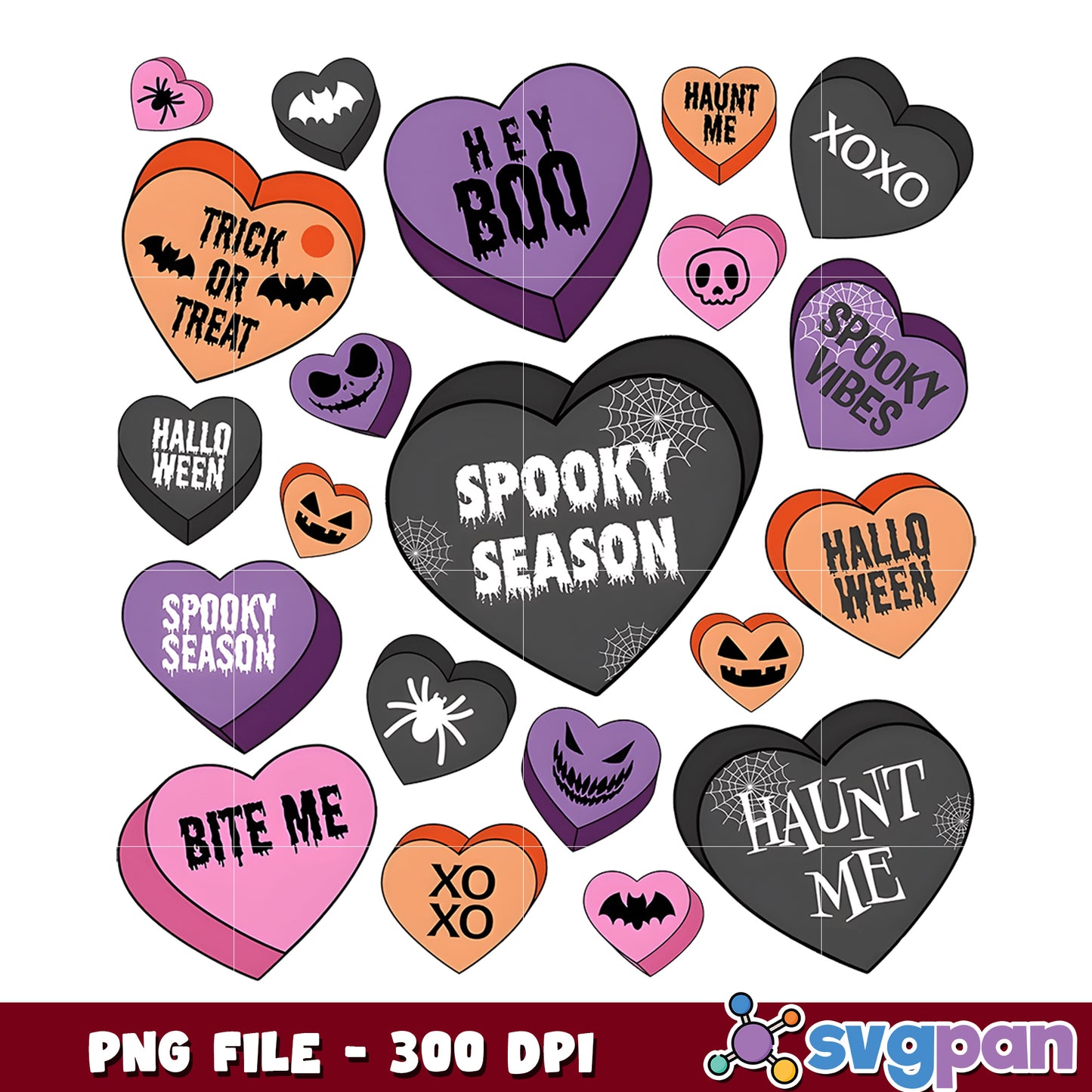 Halloween heart quotes png, halloween movies​ png, halloween​ characters png