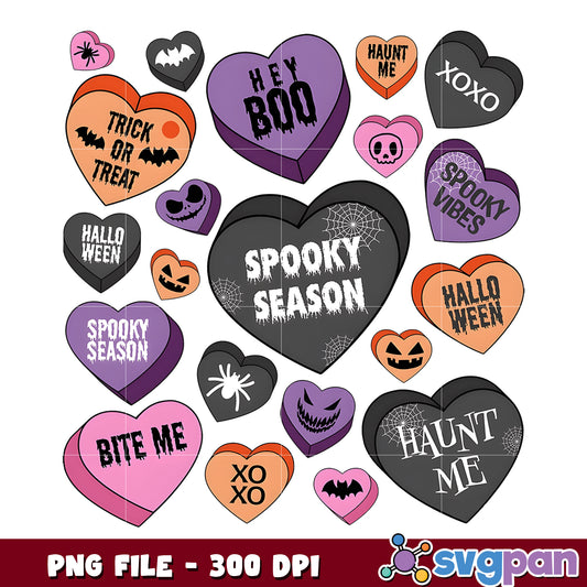 Halloween heart quotes png, halloween movies​ png, halloween​ characters png