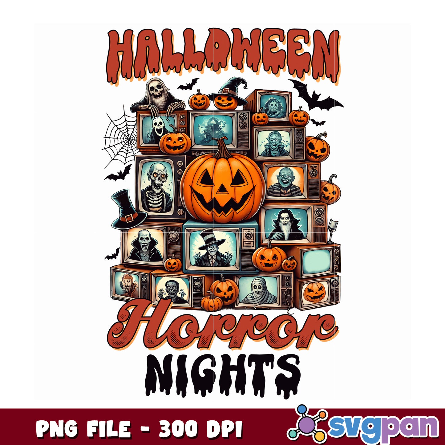 Halloween horror nights png, halloween ghost  png, spooky season png