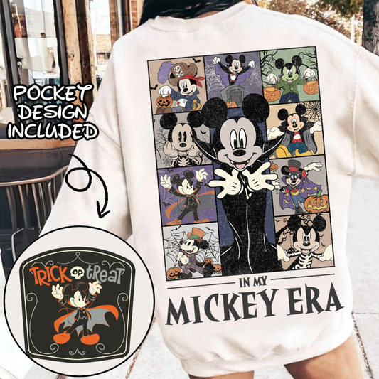 Halloween in my mickey era png, trick or treat png , halloween cartoons png