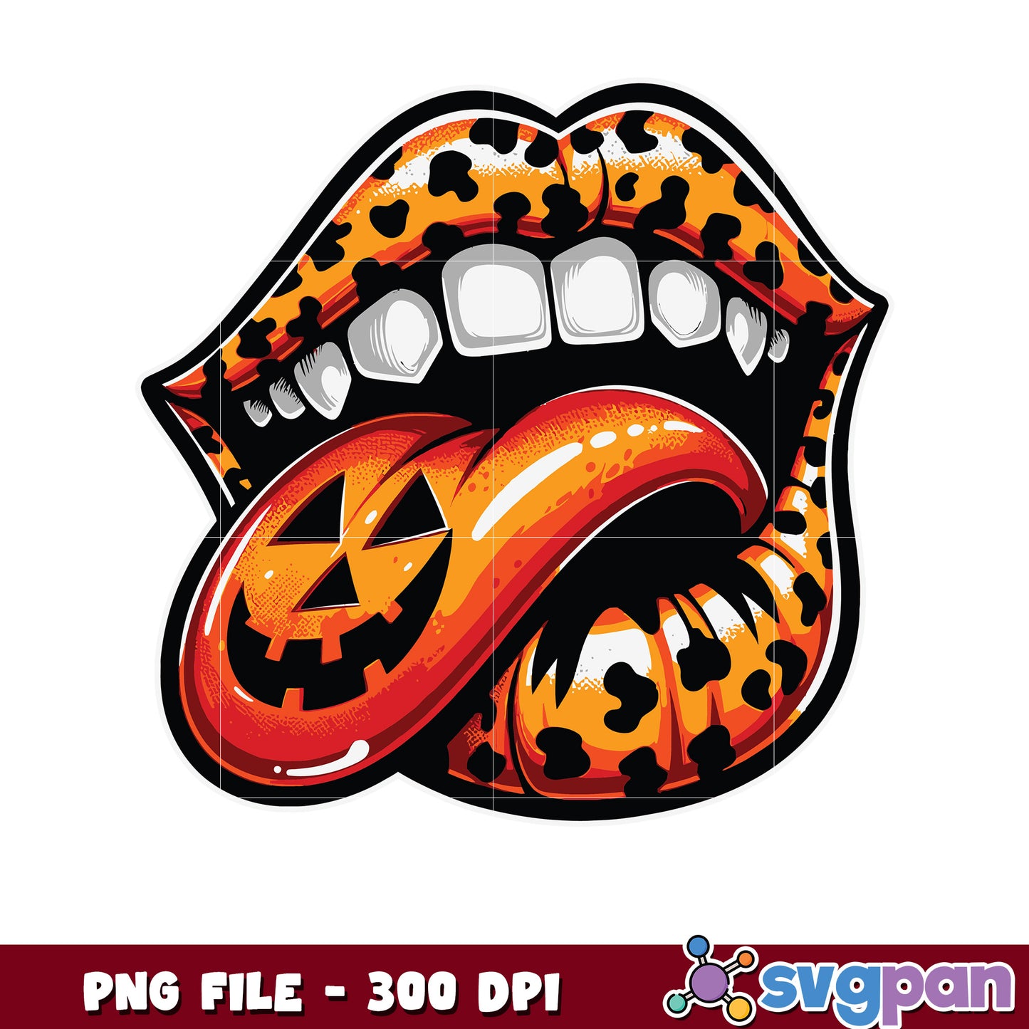 Halloween lips png, halloween candy png, halloween quotes png